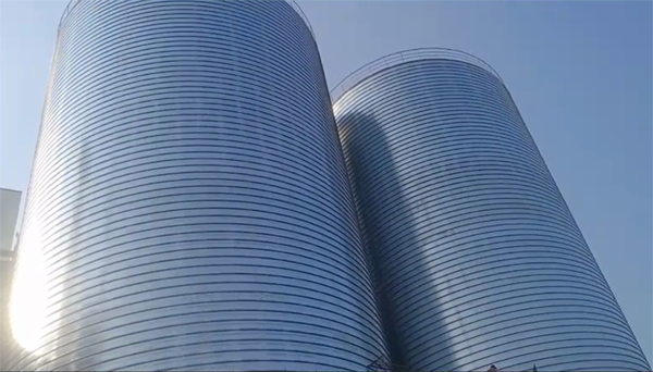 连山2座混凝土高架卷板仓