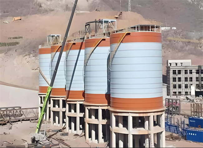 连山高架钢板仓